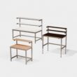 Custom-made multi-storey workbench
