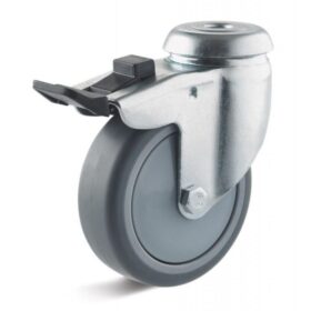 FGR swivel castor with brake