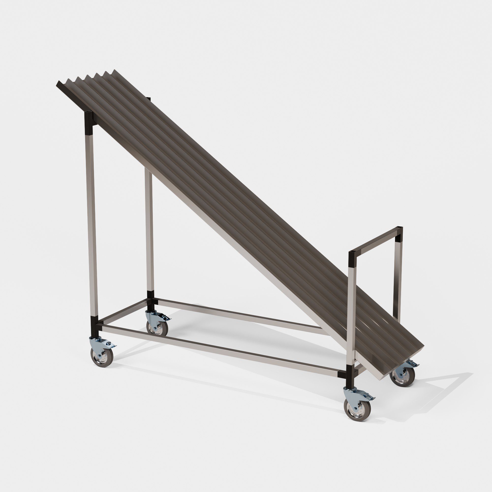 1609612_Brendering Chariot pour stockage de barres de décolletage – Image 1