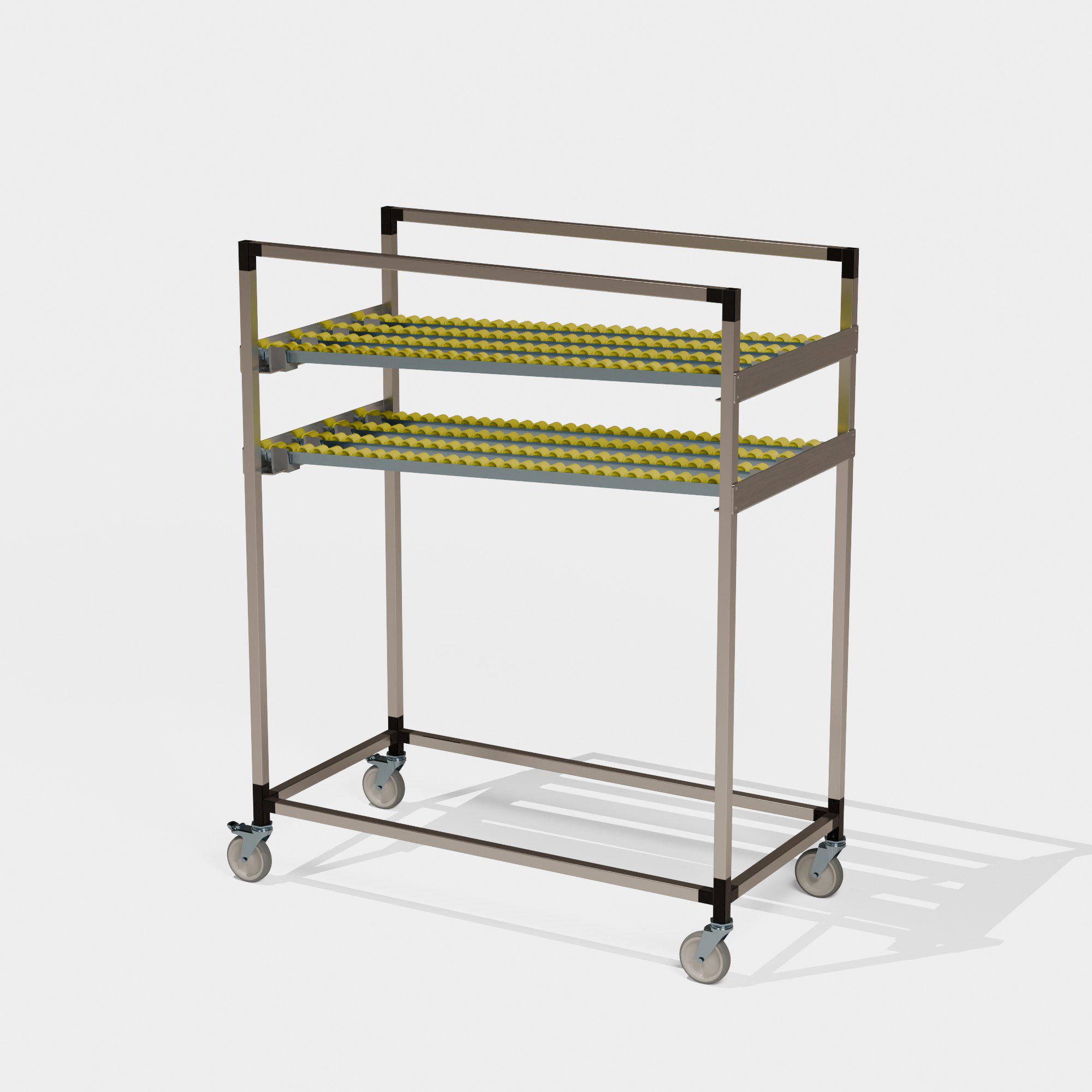 1802106_Brendering Chariot avec rails à roulettes – Image 1