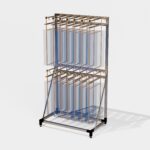 Rack de stockage pour balancelles/cadres