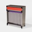 Meuble de stockage : tubes de réduction de tour ou pousse-barres courts