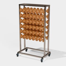 Chariot pour bobines de fils électriques