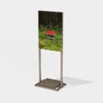 Totem de signalisation lesté