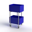 Carrello per scatole