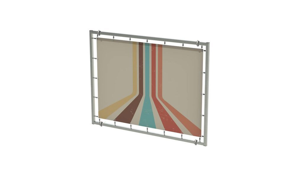 Support pour bâche sur mesure
