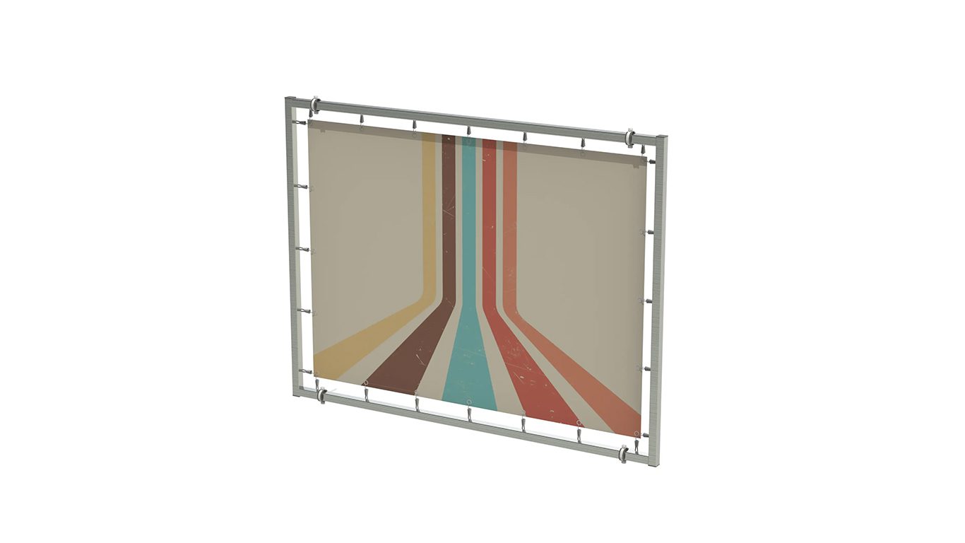 Support pour bâche sur mesure