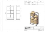 Regal mit Aufbewahrungsboxen – Bild 2