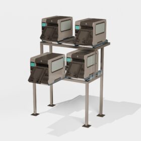 Label printers shelf