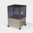 Meuble pour cobot sur roulettes
