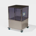 Armadio per cobot su rotelle