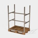 Rack de rangement pour palettes EPAL