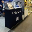 Removable mobile stand/exhibition counter - Demontierbare mobile Messetheke