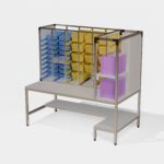 Table pour conditionnement packaging