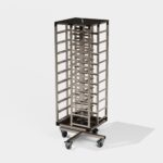 Chariot pour stockage de caisses