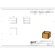 Jardinière surélevée 1×1m – Image 2