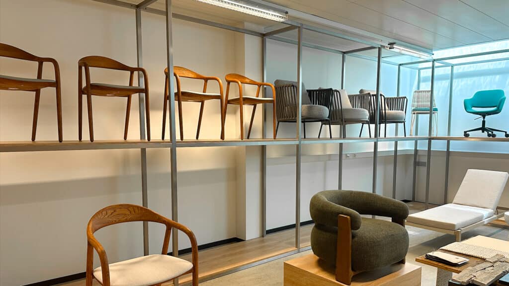 Custom made showroom